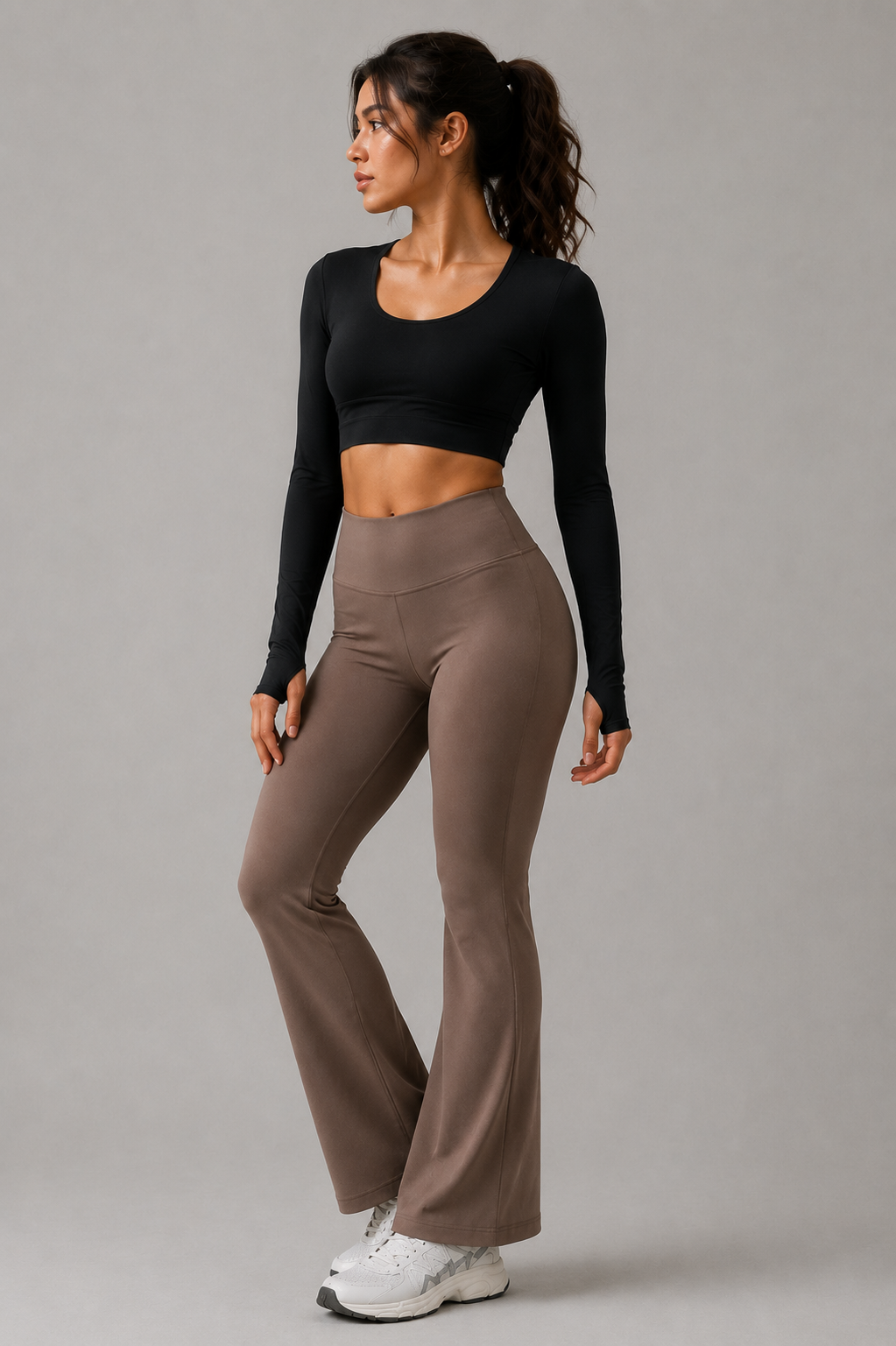 Flared Gym Pants