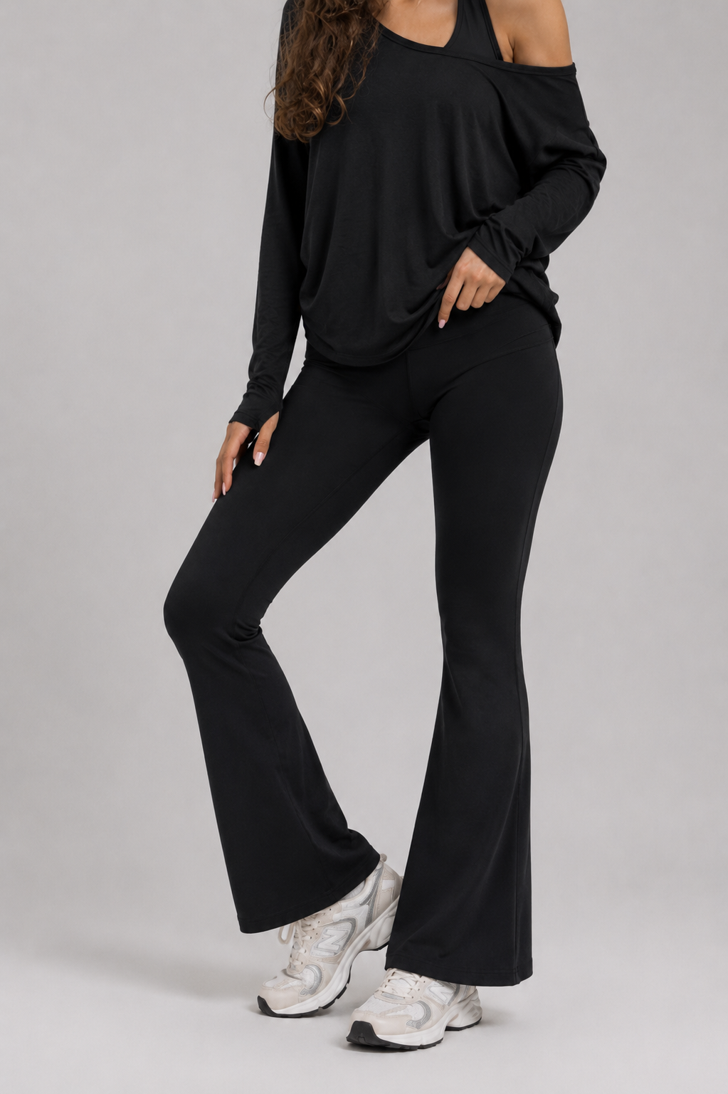 Flared Gym Pants